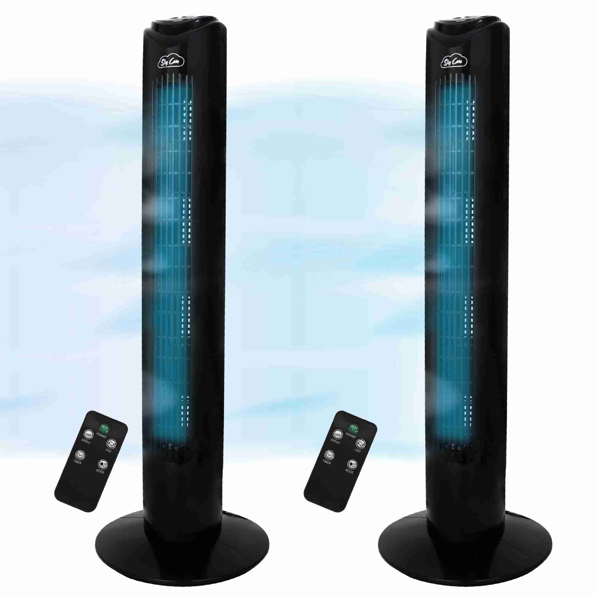 Set De 2 Ventiladores De Torre Sky Care De 32'' Pulgadas